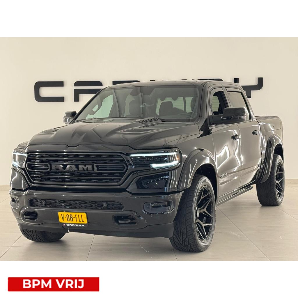 Dodge Ram 5.7 V8 4x4 Widebody Limited Night NL-AUTO, Auto's, Automaat, Gebruikt, 5654 cc, 402 pk
