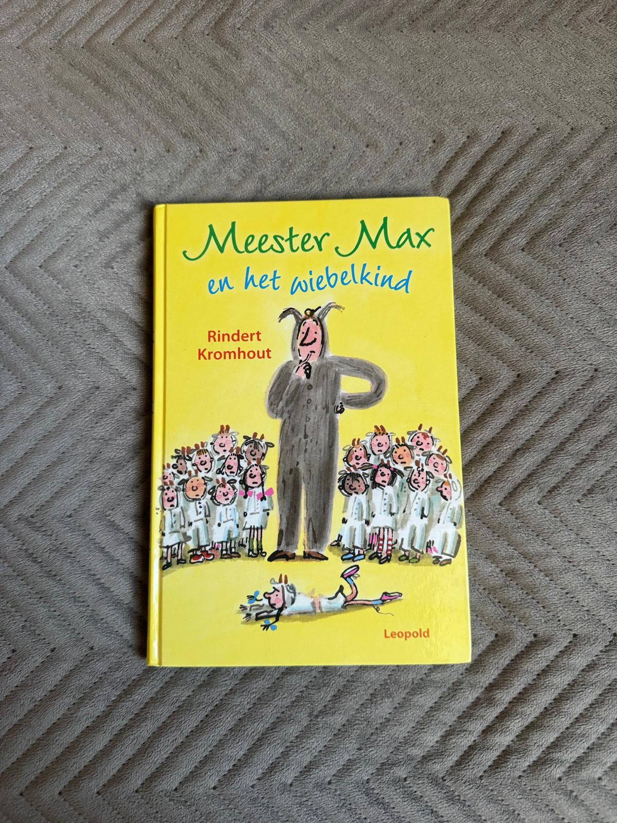 Rindert Kromhout - Meester Max en het wiebelkind, Fictie algemeen, Verzenden, Rindert Kromhout, Zo goed als nieuw