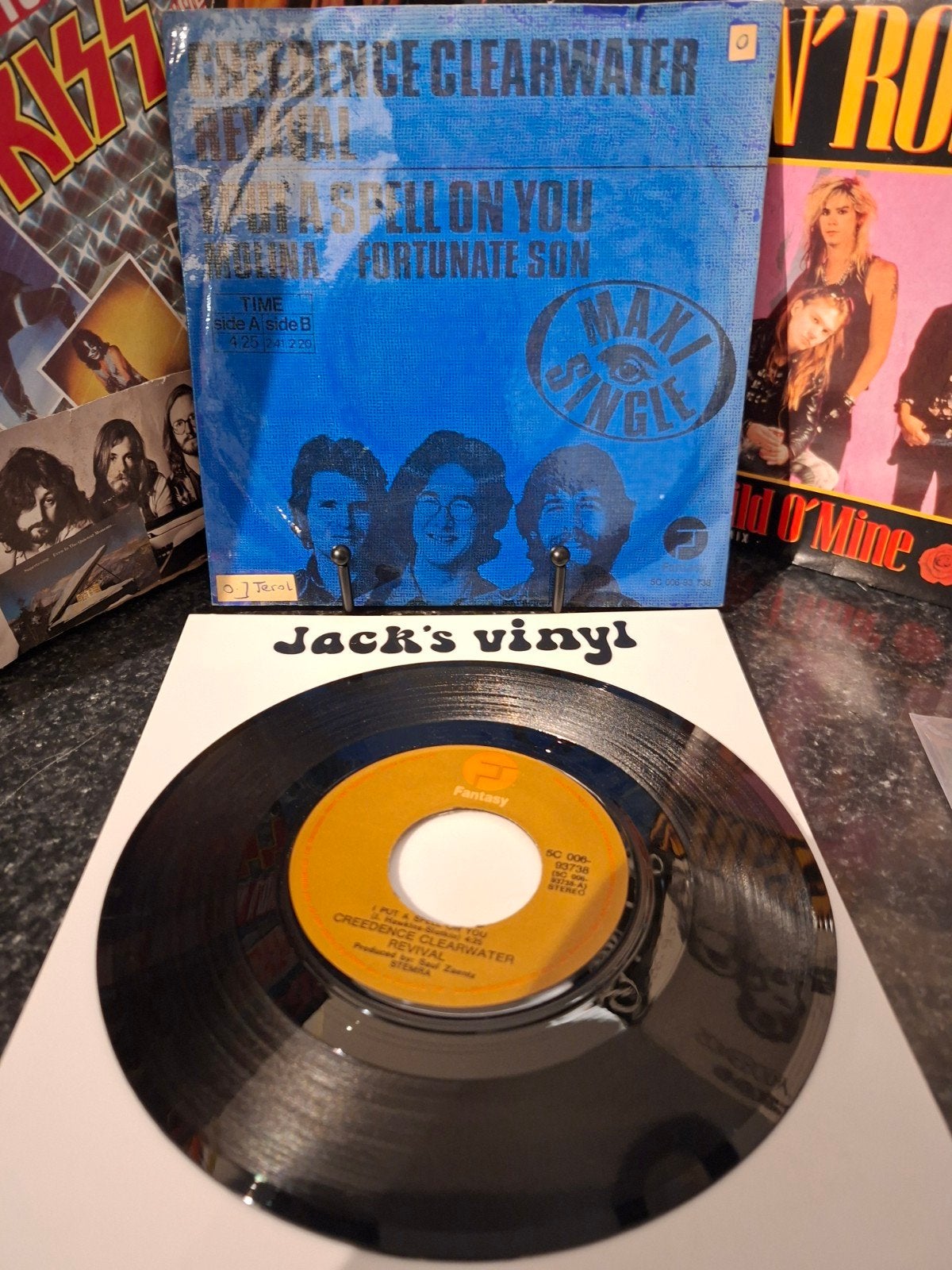 Creedence Clearwater Revival - I Put a Spell on You 1972, Beschermende buitenhoes, Gebruikt, 7 inch, Ophalen of Verzenden