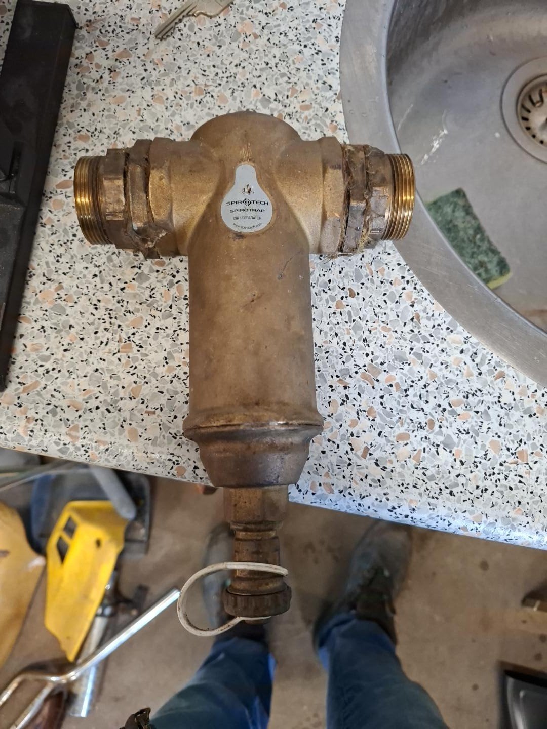 Spirotech SpiroTrap MB3 vuilafscheider, Ophalen, Gebruikt