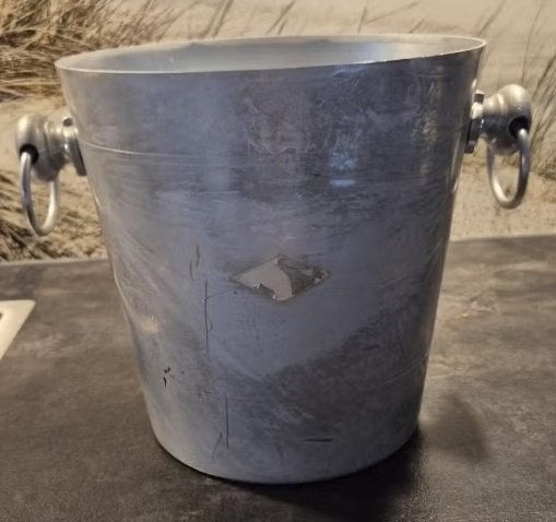 Grote aluminium champangekoeler/ijsemmer, Ophalen, Overige materialen, Gebruikt, Minder dan 5 flessen