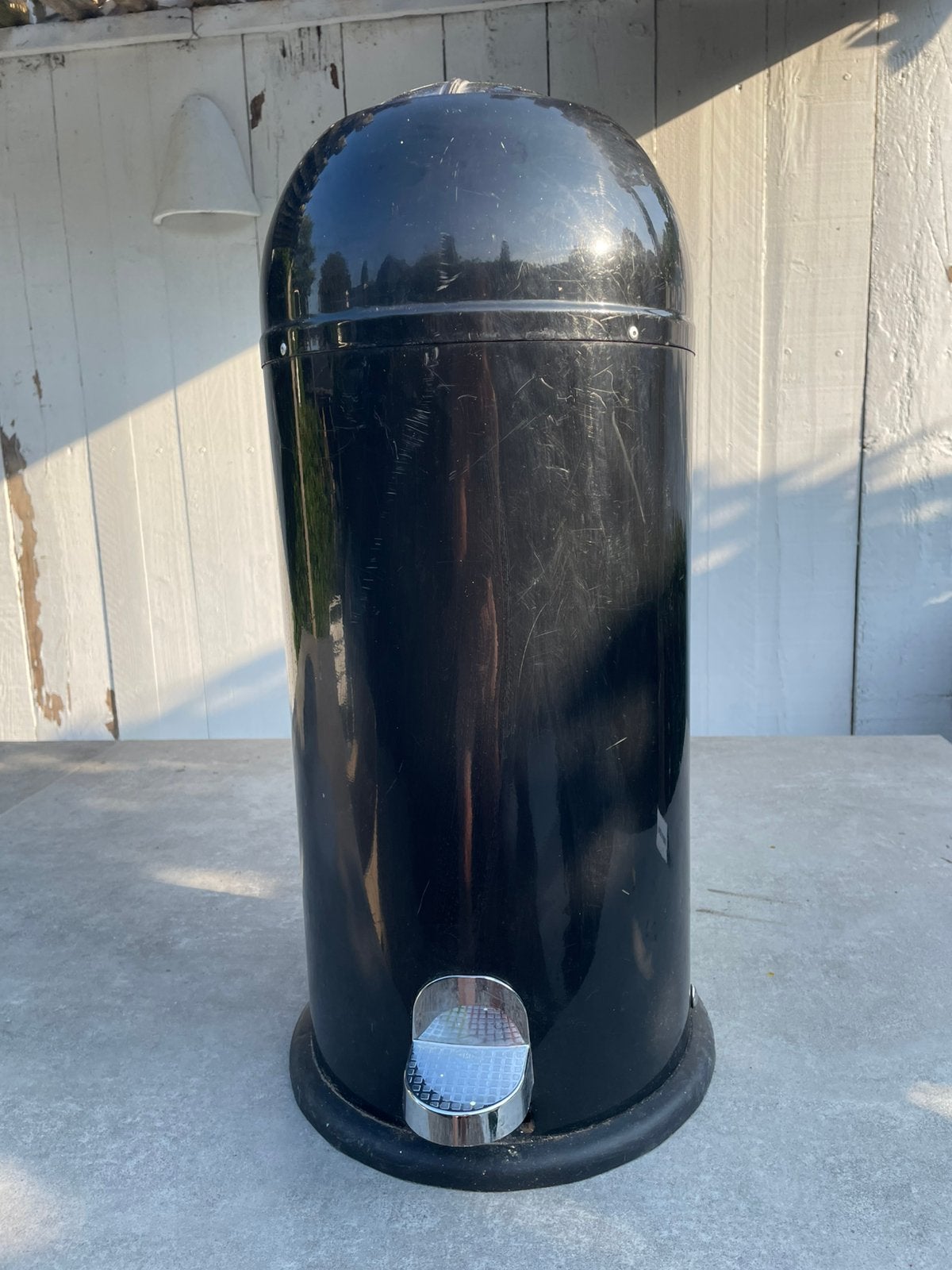 Wesco prullenbak 30 ltr, Huis en Inrichting, Gebruikt, Met pedaal, 50 tot 75 cm, Ophalen of Verzenden