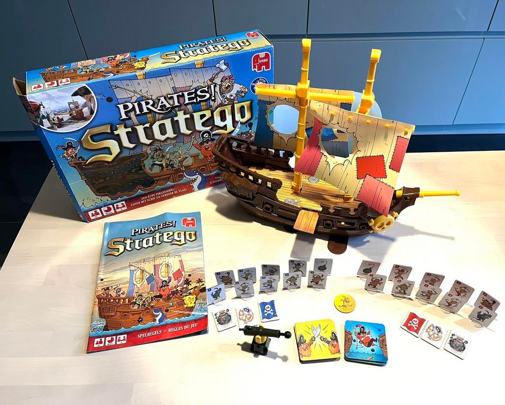 Stratego Pirates!, Hobby en Vrije tijd, Een of twee spelers, Ophalen of Verzenden, Gebruikt