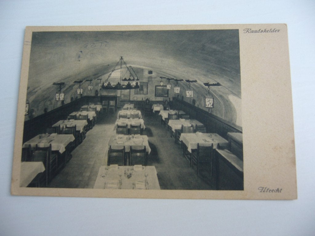 UTRECHT  =  RAADSKELDER  1932, Ophalen of Verzenden, 1920 tot 1940, Gelopen, Utrecht