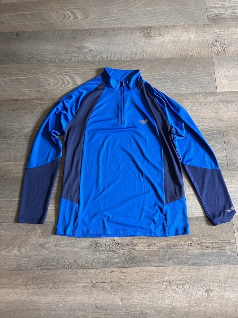 Crivit Sports heren hardloopshirt blauw L (52/54) NIEUW, Maat 52/54 (L), Blauw, Nieuw, Ophalen of Verzenden