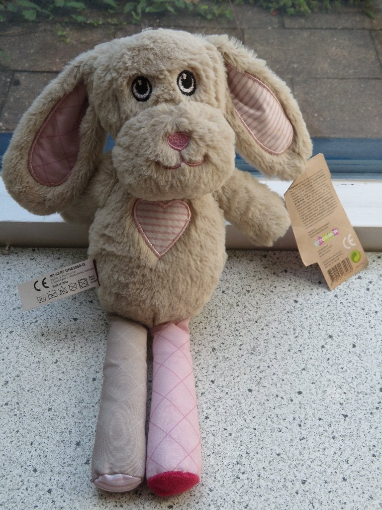 Hond Jip of Jipy van Otto Simon meet ca 34 cm nieuw roze, Ophalen of Verzenden, Nieuw, Hond, Wasbaar
