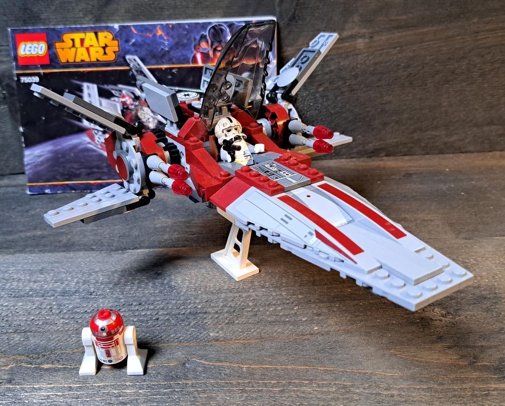 Lego Star Wars set 75039. V-Wing Starfighter, Star Wars, Lego, Ophalen of Verzenden, Complete set