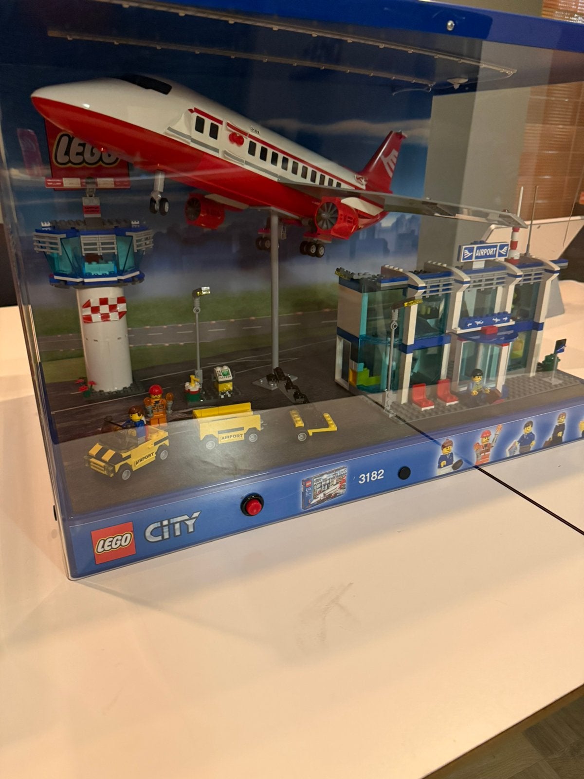 Lego reclame winkelset 3182 vliegveld, Ophalen, Zo goed als nieuw