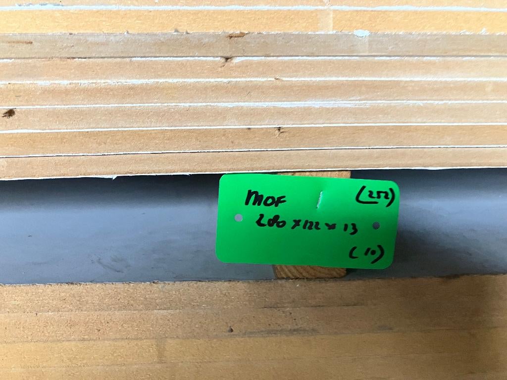 Mdf platen diverse maten ( 252 ), Doe-het-zelf en Verbouw, Platen en Panelen, Ophalen, Minder dan 20 mm, Zo goed als nieuw, Nb