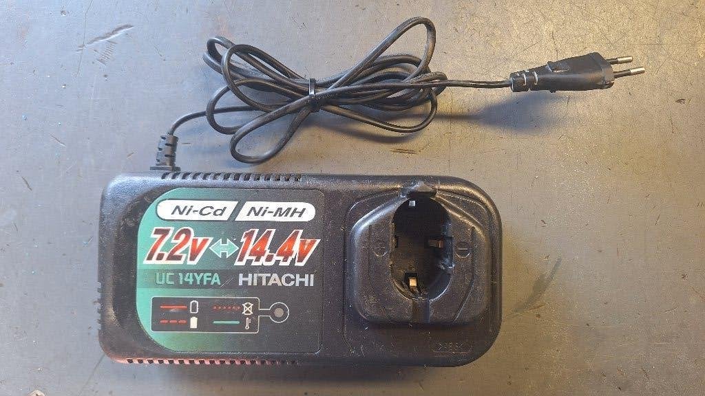 Hitachi hikoki uc14yfa oplader acculader lader., Ophalen of Verzenden, Zo goed als nieuw, /, /