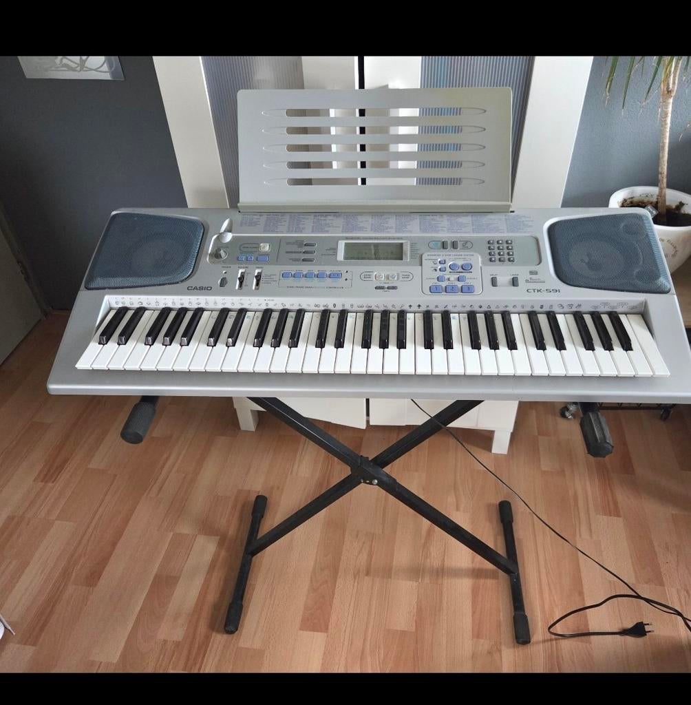 Casio CTK-591 keyboard, Ophalen, 61 toetsen, Casio