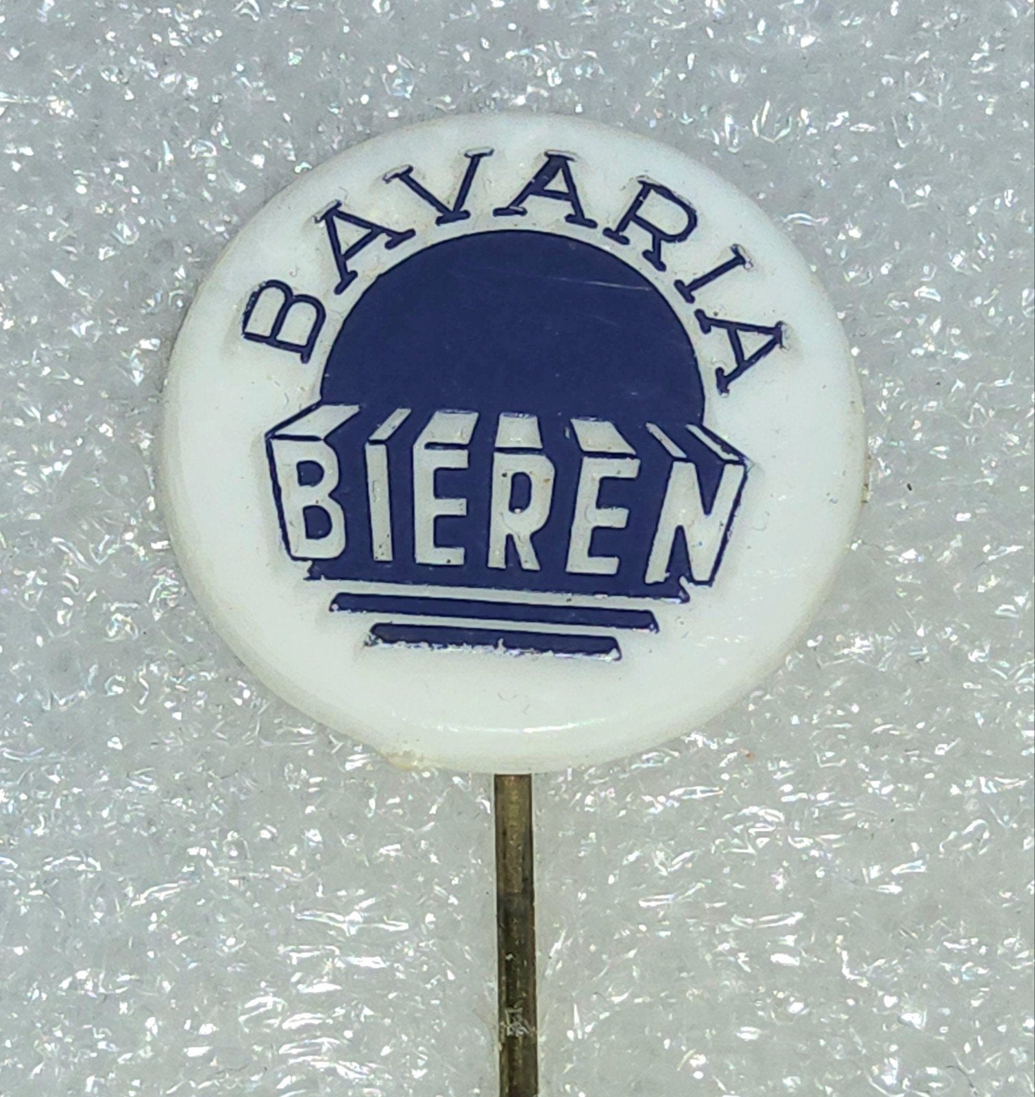 Vintage Bavaria Bieren Speldje, Ophalen of Verzenden, Gebruikt, Merk, Speldje of Pin
