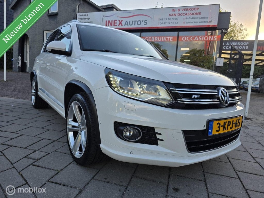 Volkswagen Tiguan 2.0 TDI R-Line Edition 4Motion DSG Automaa, Auto's, Volkswagen, Bedrijf, Te koop, Tiguan, 4x4, ABS, Achteruitrijcamera