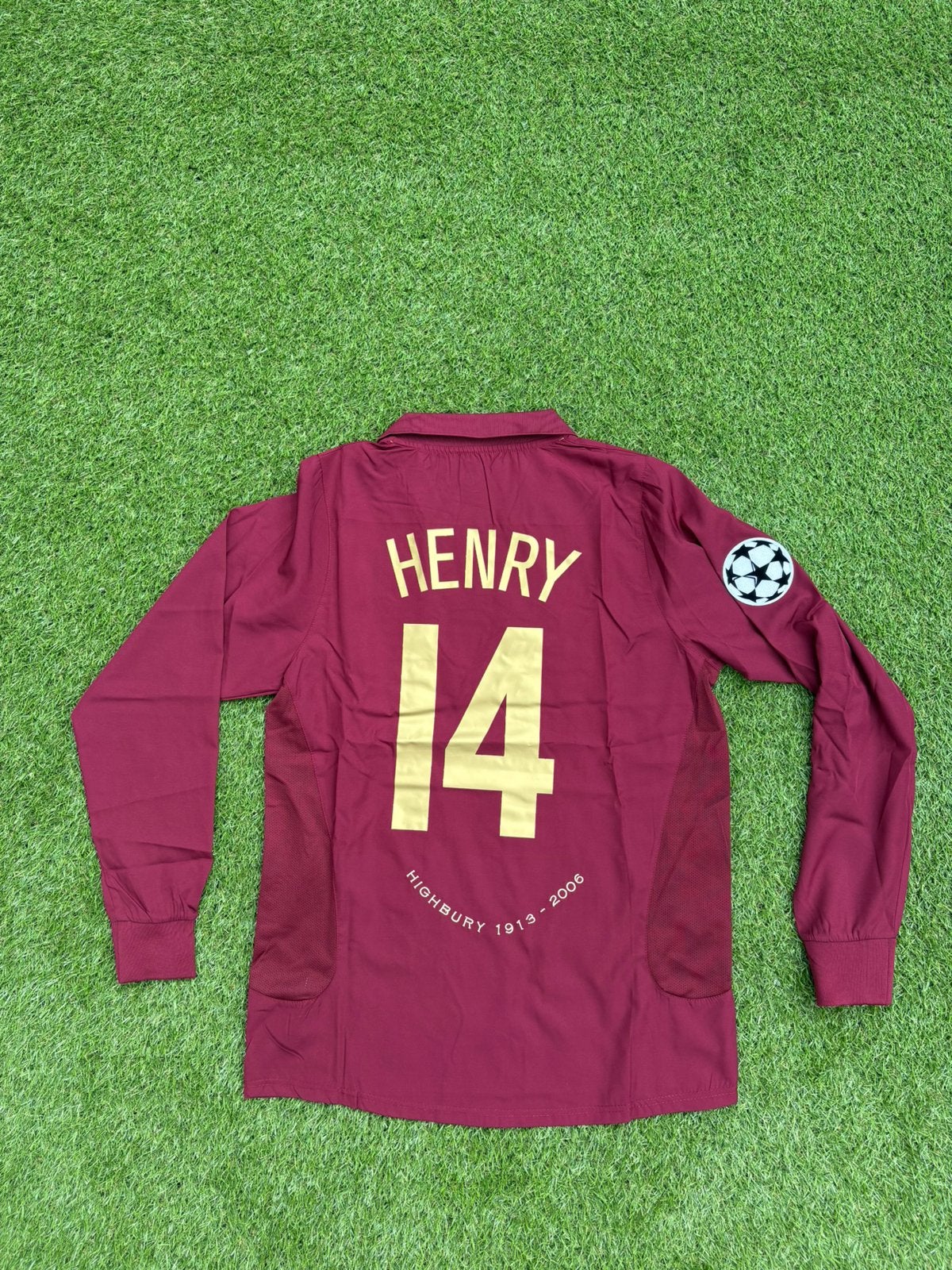 Arsenal 2005/2006 Thuisshirt Henry #14 – Lange Mouw maag M+L, Ophalen of Verzenden, Nieuw, Shirt