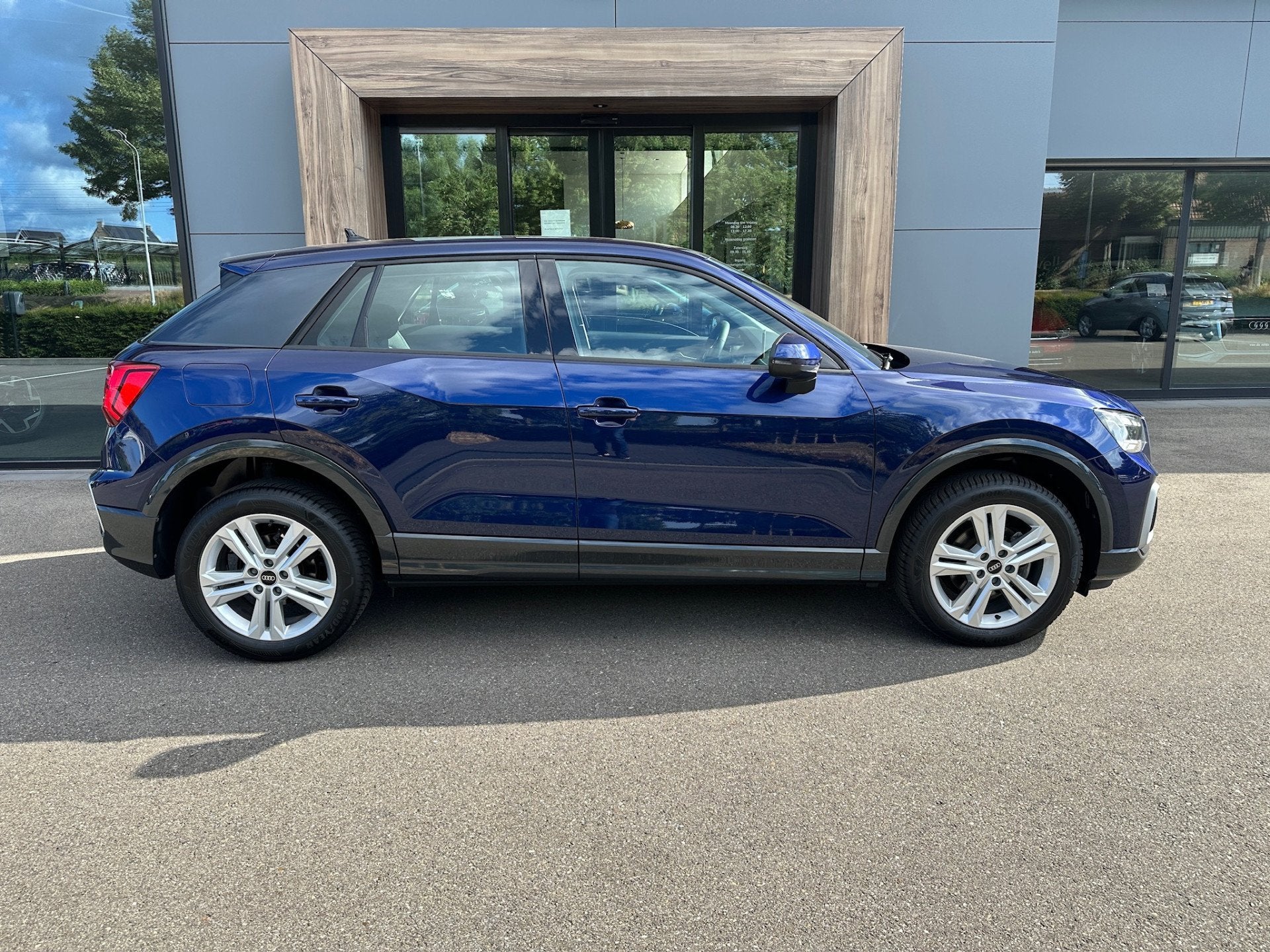 Audi Q2 35 TFSI 150pk S-tronic Advanced | Camera | Adap. Cru, 12 maanden, Stof, 4 cilinders, Blauw