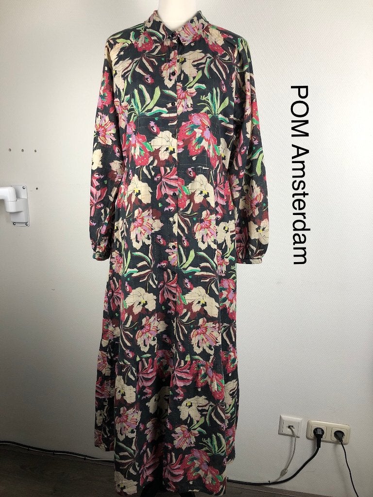 POM Amsterdam Jurk  (mt: 40) 15,2/8651, Kleding | Dames, Jurken, Maat 38/40 (M), POM Amsterdam, Blauw, POM Amsterdam
