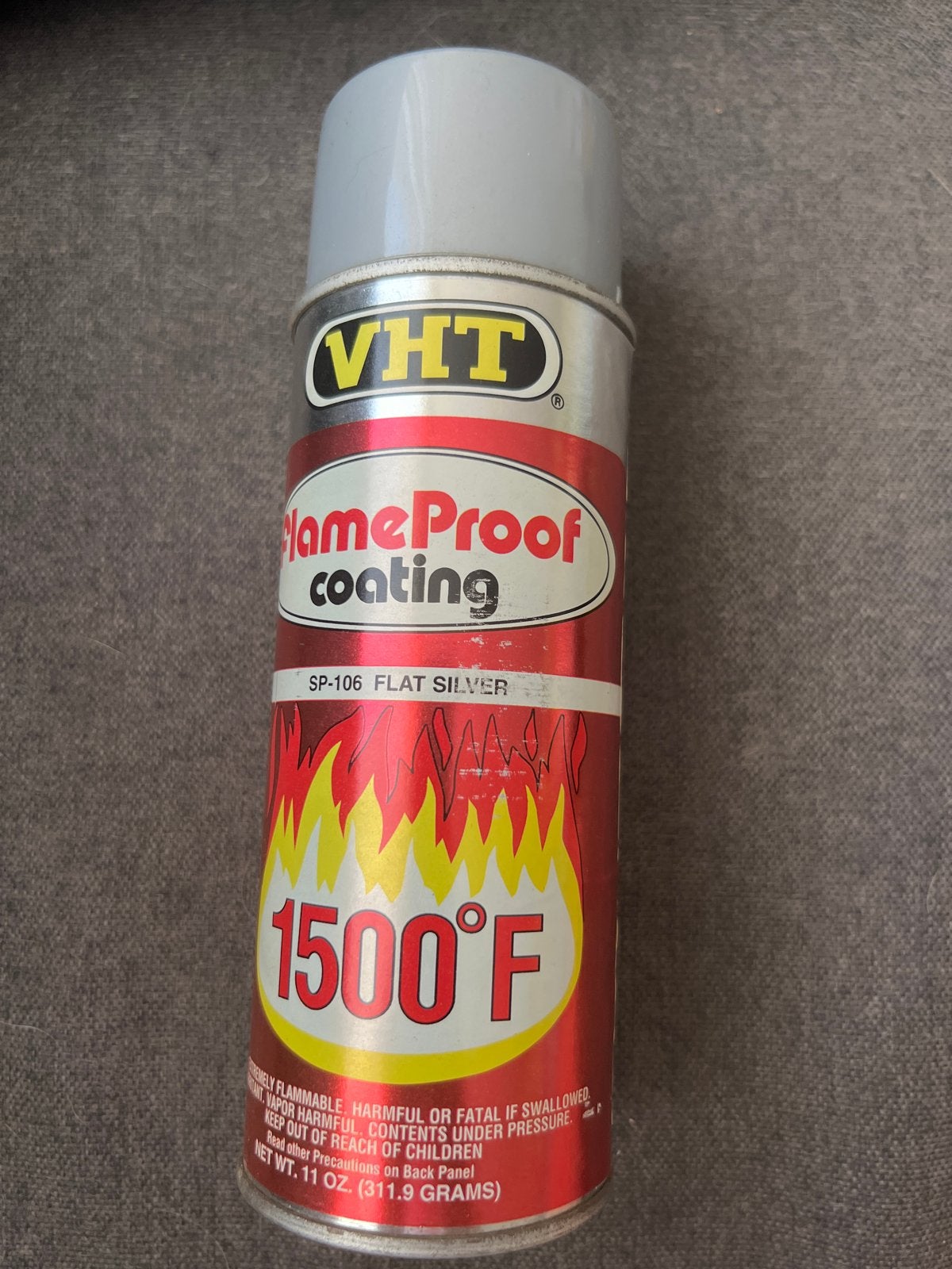 VHT FlameProof Coating Spuitbus – Mat Zilver (SP106) – NIEUW, Ophalen of Verzenden, Nieuw, Universele onderdelen