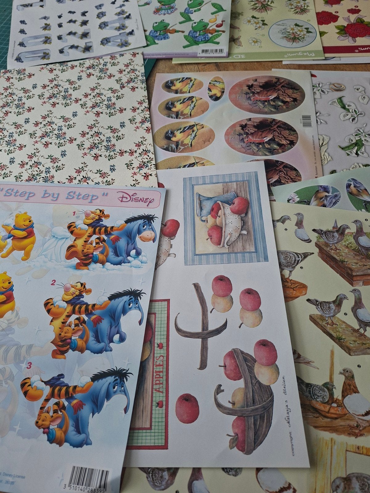 Knipvellen 10 in pak, Ophalen of Verzenden, Nieuw, Papier of Karton