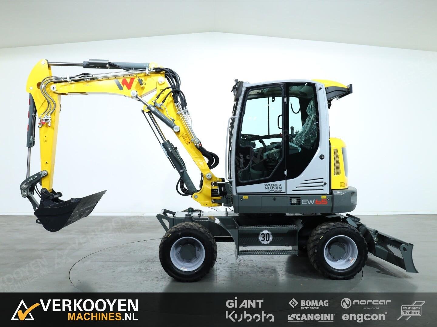 2025 Wacker Neuson EW65 VV1493, Zakelijke goederen, Graafmachine