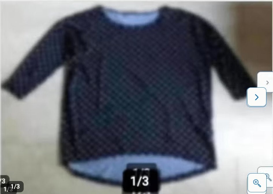 Dames trui merk only blauw/wit mt L, Only, Blauw, Maat 42/44 (L), Ophalen of Verzenden