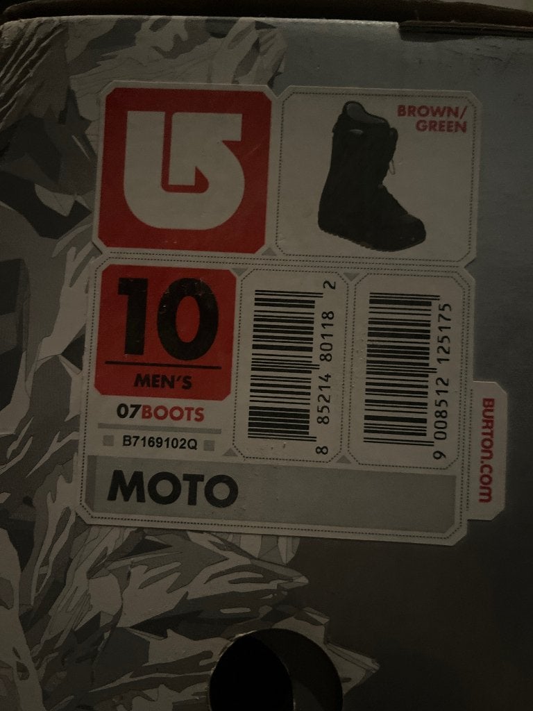 Burton moto snowboard boots, Ophalen of Verzenden, Gebruikt, Schoenen