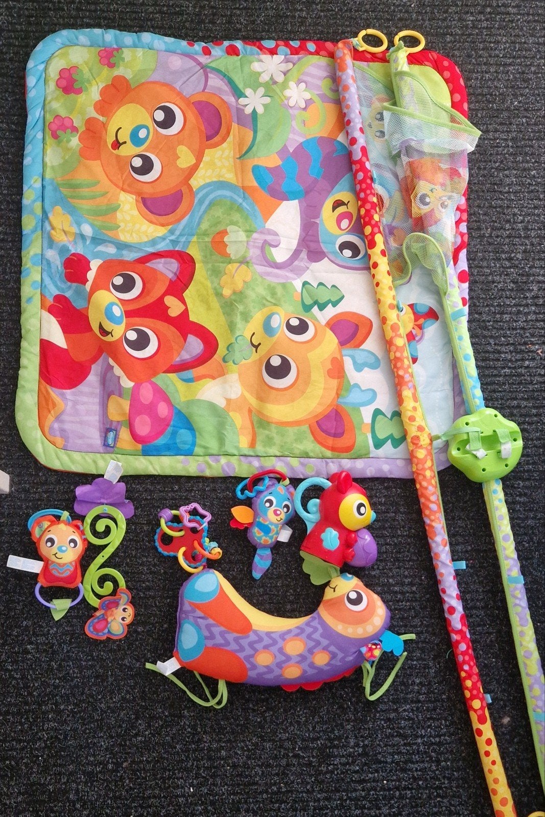 Speelkleed woodlands muziek en projector playgro babygym, Ophalen, Babygym