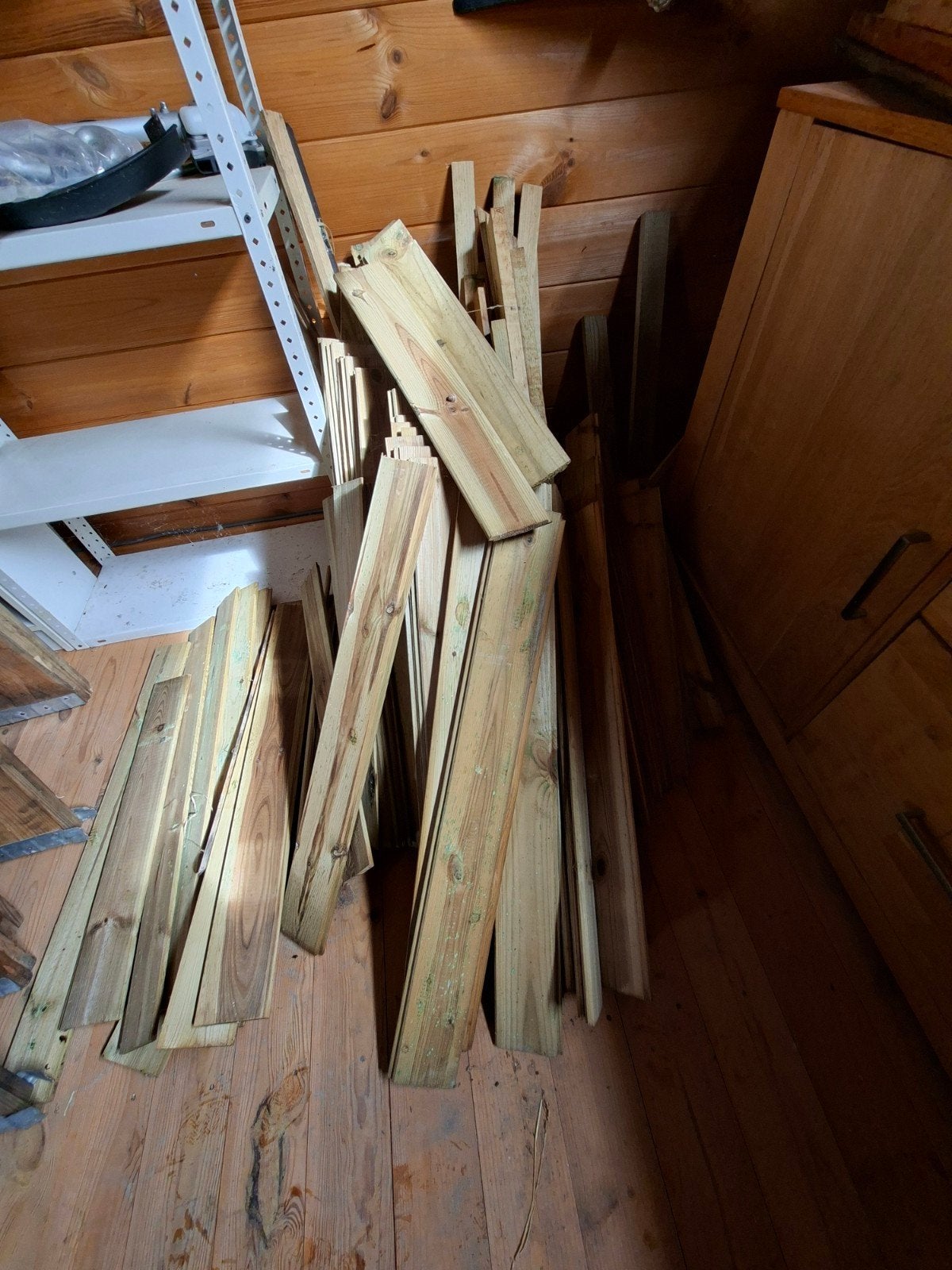 Tuinhoutjes, Tuin en Terras, Ophalen, Minder dan 180 cm, Planken