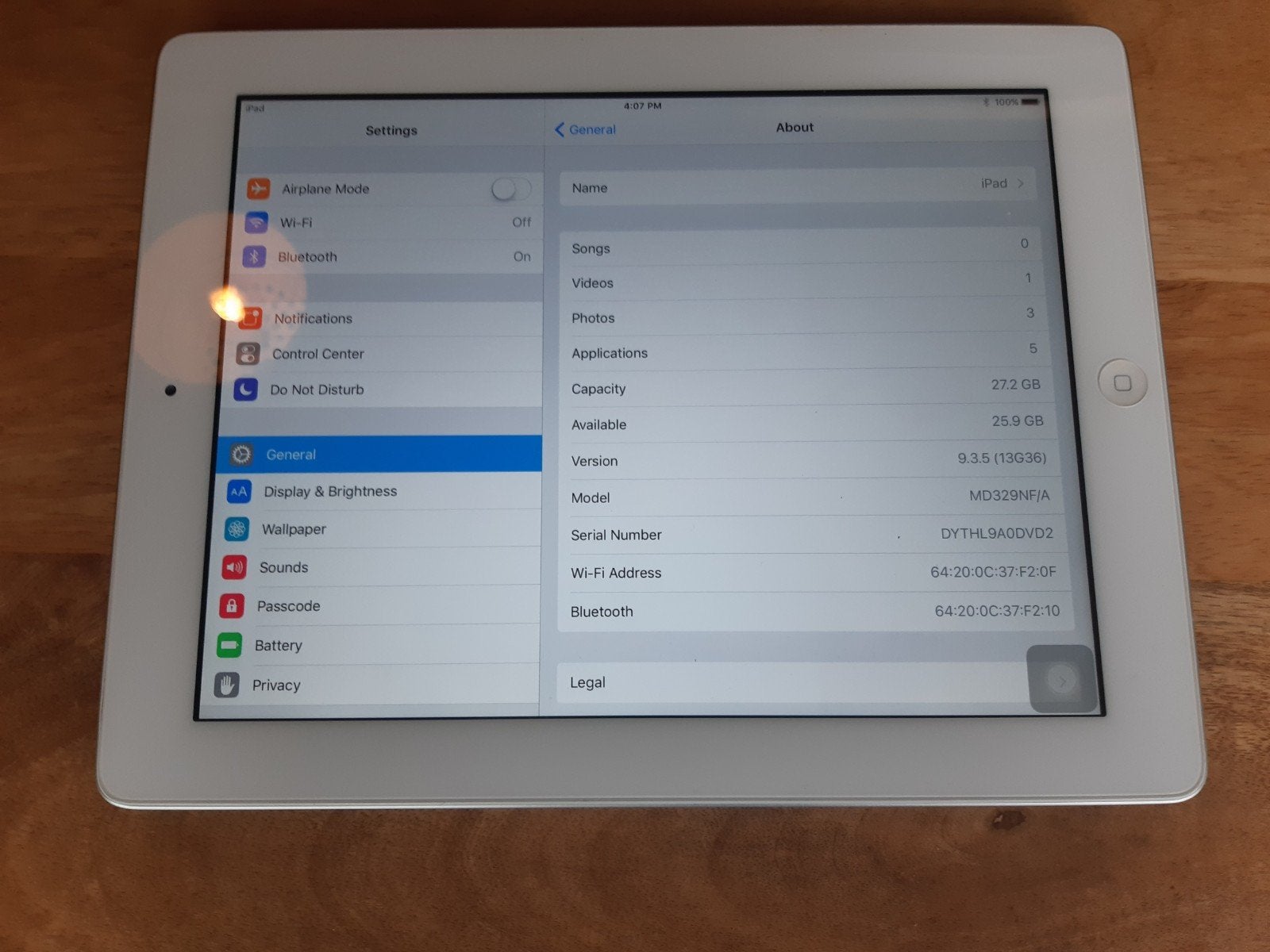 Apple iPad 3 32GB, Computers en Software, Gebruikt, 32 GB, Apple iPad, Wi-Fi