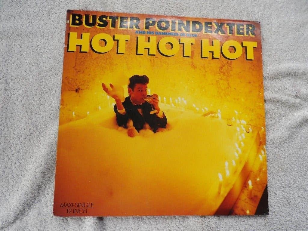 Buster Poindexter - HOT HOT HOT ( MAXI ), Gebruikt, 12 inch, Beschermende buitenhoes, Ophalen of Verzenden