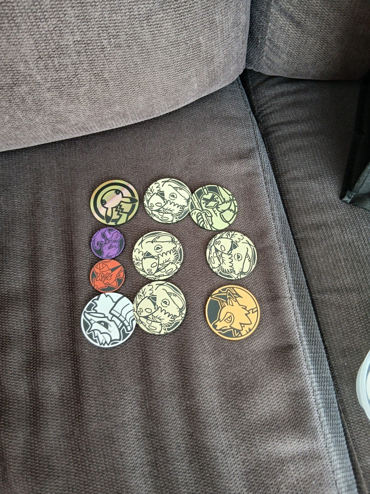Pokémon TCG Munten Set - Diverse Karakters, Ophalen, Zo goed als nieuw, Overige typen