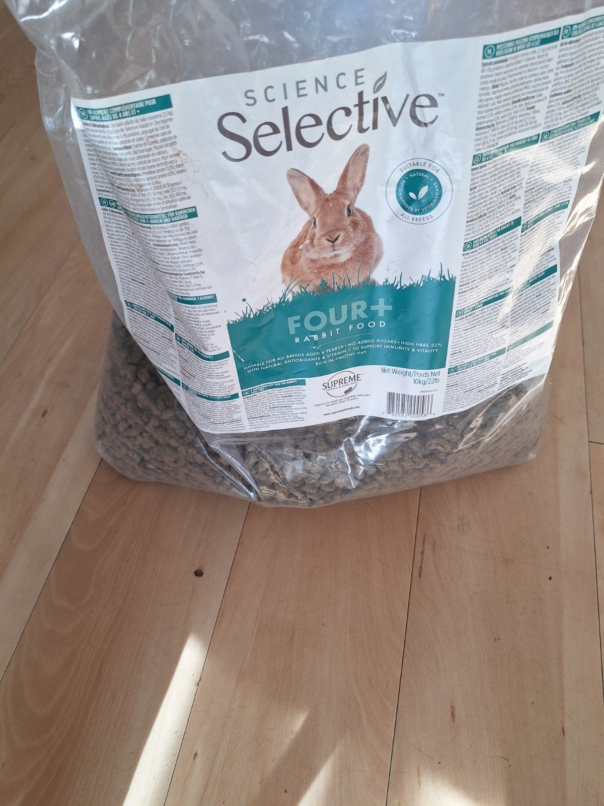 science selectie four+  konijnen voer, Dieren en Toebehoren, Ophalen, Nieuw, Open