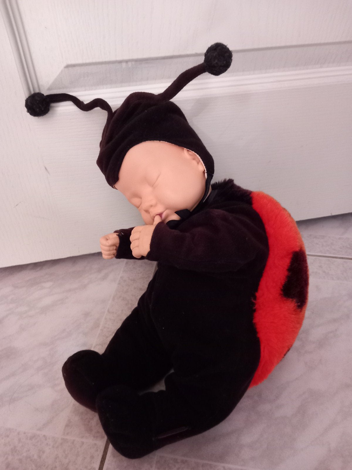 leuke Anne Geddes pop, Kinderen en Baby's, Speelgoed | Knuffels en Pluche, Ophalen of Verzenden, Overige typen