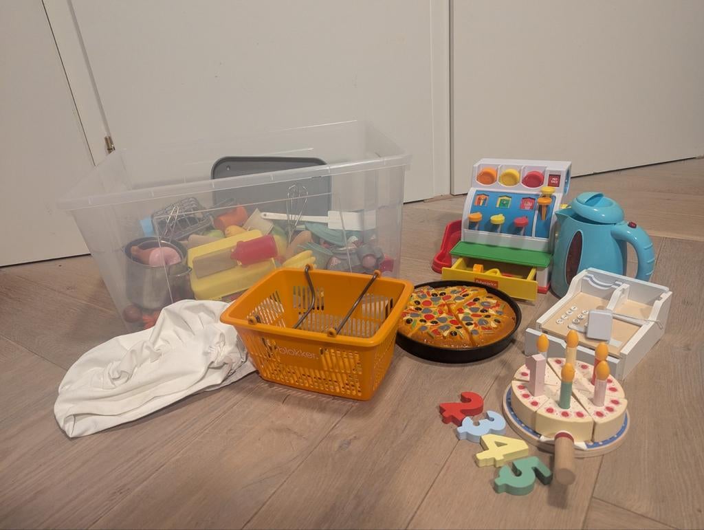 Speelgoed keukenspullen en accessoires, Ophalen, Kunststof