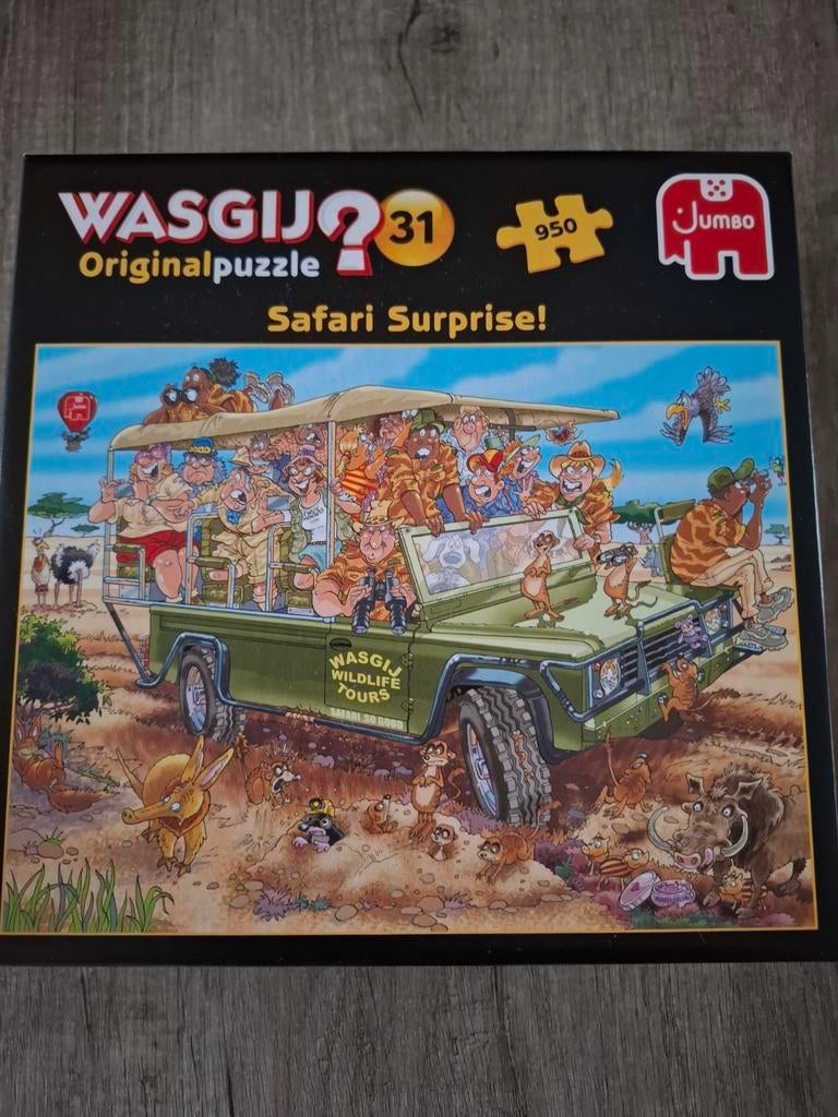 Wasgij?original puzzel 950 stukjes, nr 31, Hobby en Vrije tijd, Denksport en Puzzels, Ophalen of Verzenden, 500 t/m 1500 stukjes
