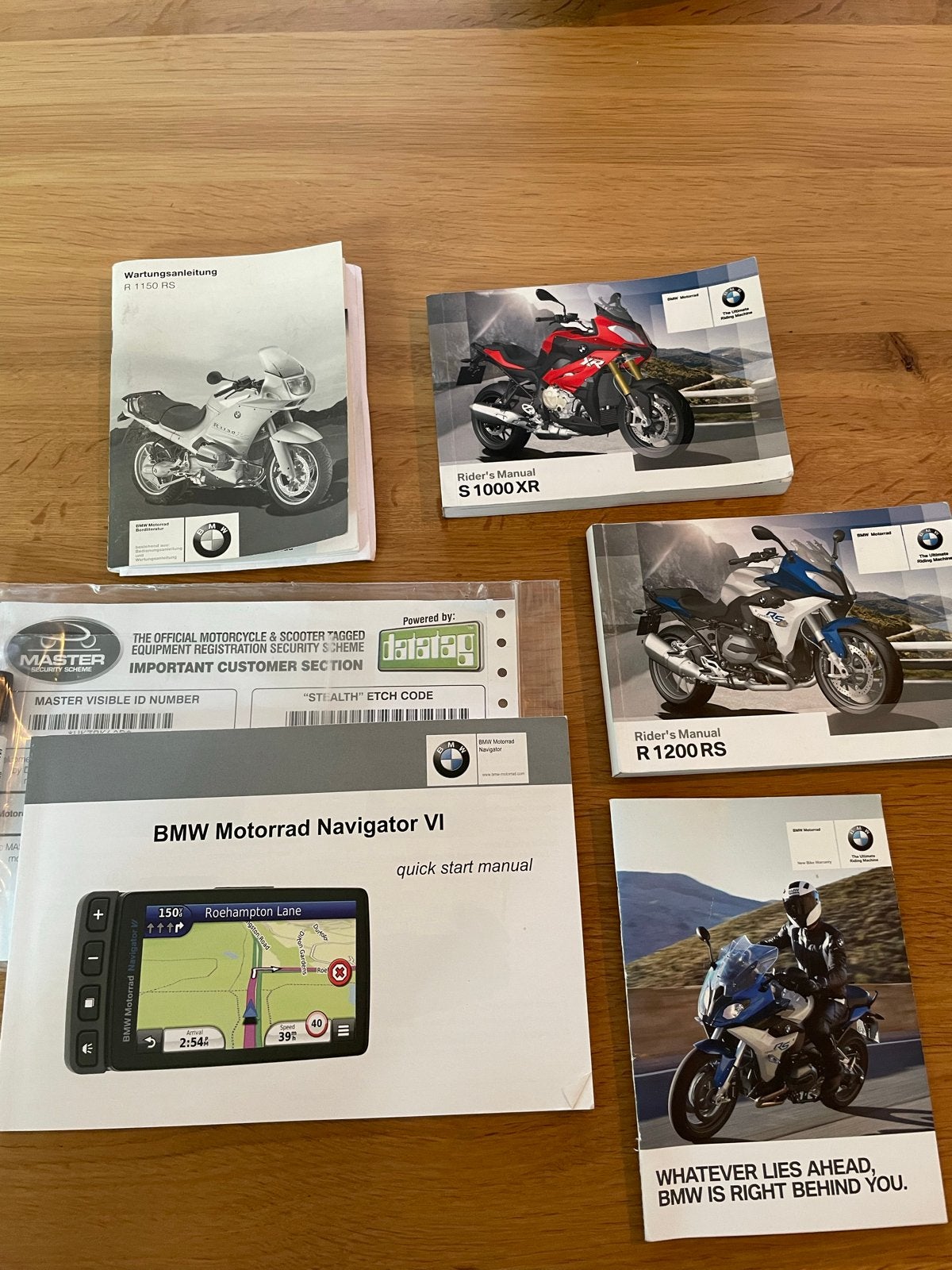 BMW Motorrad Handleidingen & Navigatie, Ophalen of Verzenden, BMW