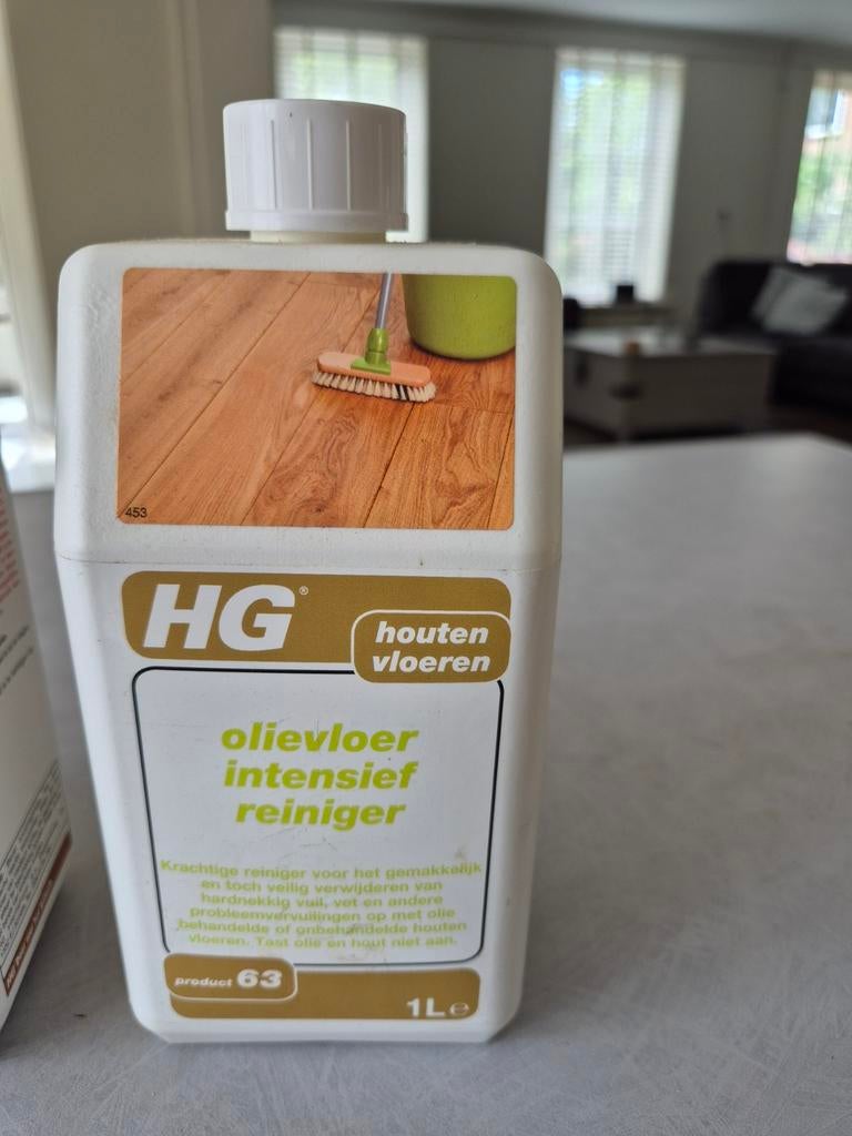 HG hout vloerolie en intensief reiniger, Ophalen of Verzenden, Schoonmaakmiddel
