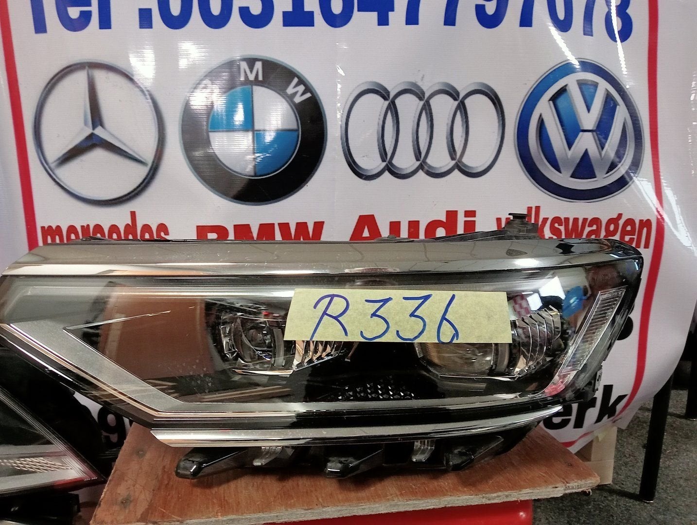 VW PASSAT 3G B8 FACELIFT VOL LED KOPLAMP LINKS 3G1941081P ka, Gebruikt, -, Volkswagen, -