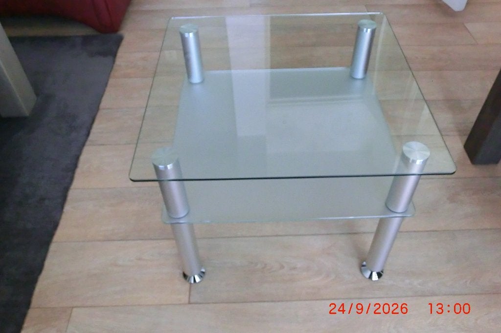 Helder/matglas, Huis en Inrichting, Vierkant, 55 tot 75 cm, Ophalen, 45 tot 60 cm