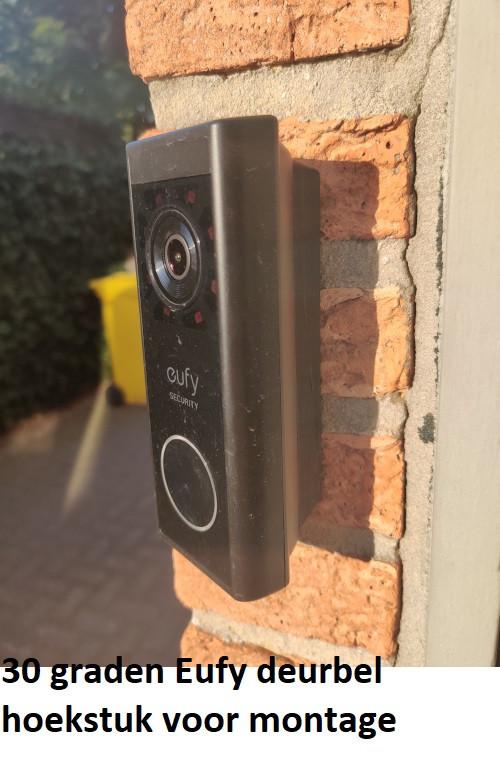 Eufy deurbel 30 of 55 graden hoekstuk voor montage, Huis en Inrichting, Deurbellen, Ophalen of Verzenden, Nieuw