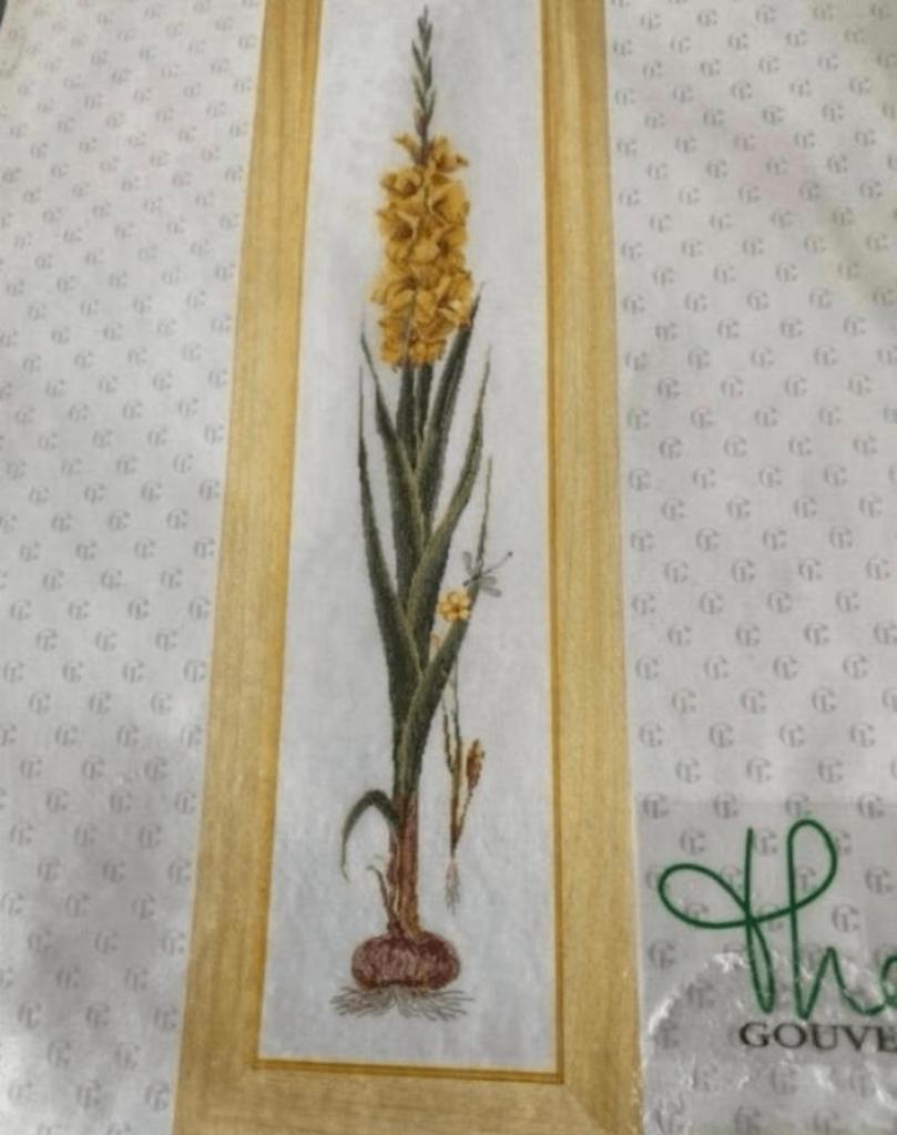 BORDUURPAKKET THEA GOUVERNEUR GLADIOOL, Verzenden, Nieuw, Handborduren, Borduurpakket