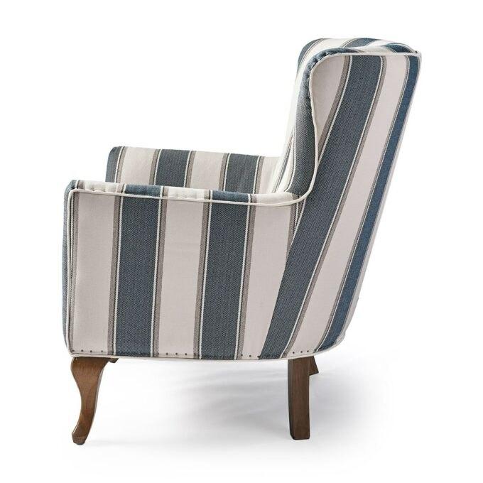 fauteuil riviera maison, Huis en Inrichting, Ophalen, 75 tot 100 cm, Zo goed als nieuw, Stof
