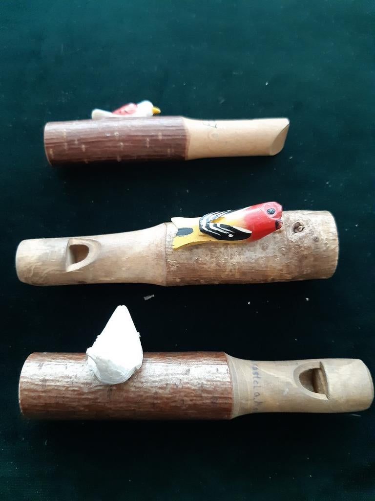3 koekoek fluitjes., Ophalen of Verzenden, Alt