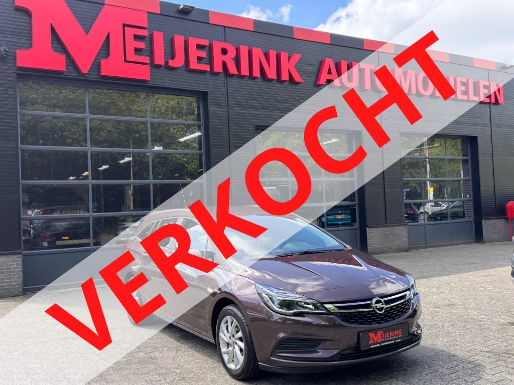 Opel ASTRA 1.4 TURBO BJ 2017. AIRCO. TREKHAAK. CRUISE CONTRO, 125 pk, Gebruikt, 1398 cc, 4 cilinders
