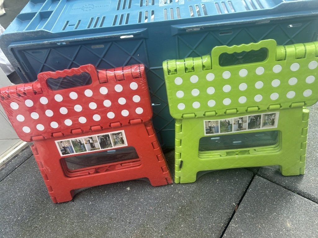 Nieuwe Krukje alleen nog de kleur groen, Huis en Inrichting, Krukjes, Ophalen of Verzenden, Nieuw, Kunststof