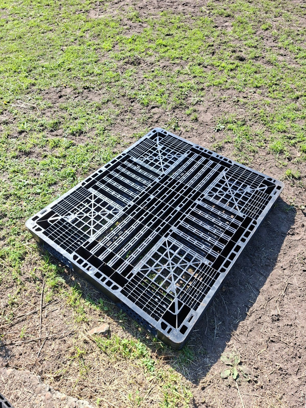 pallets, plastic, zwart, Tuin en Terras, Ophalen, Kunststof, 1 tot 2 meter, Minder dan 3 meter