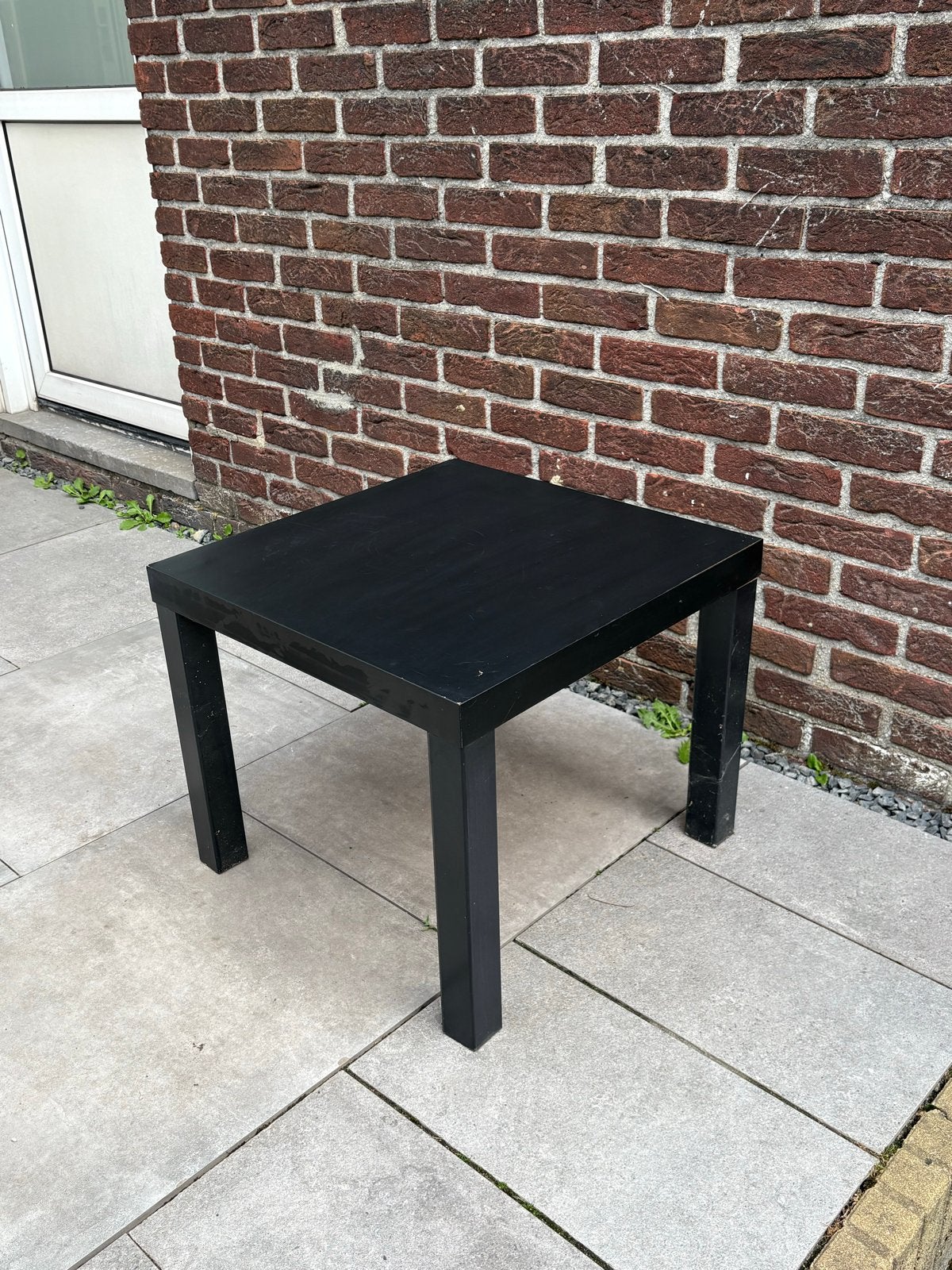 Zwarte bijzettafel - Gebruikt, Ophalen, Minder dan 45 cm, Minder dan 55 cm, Gebruikt