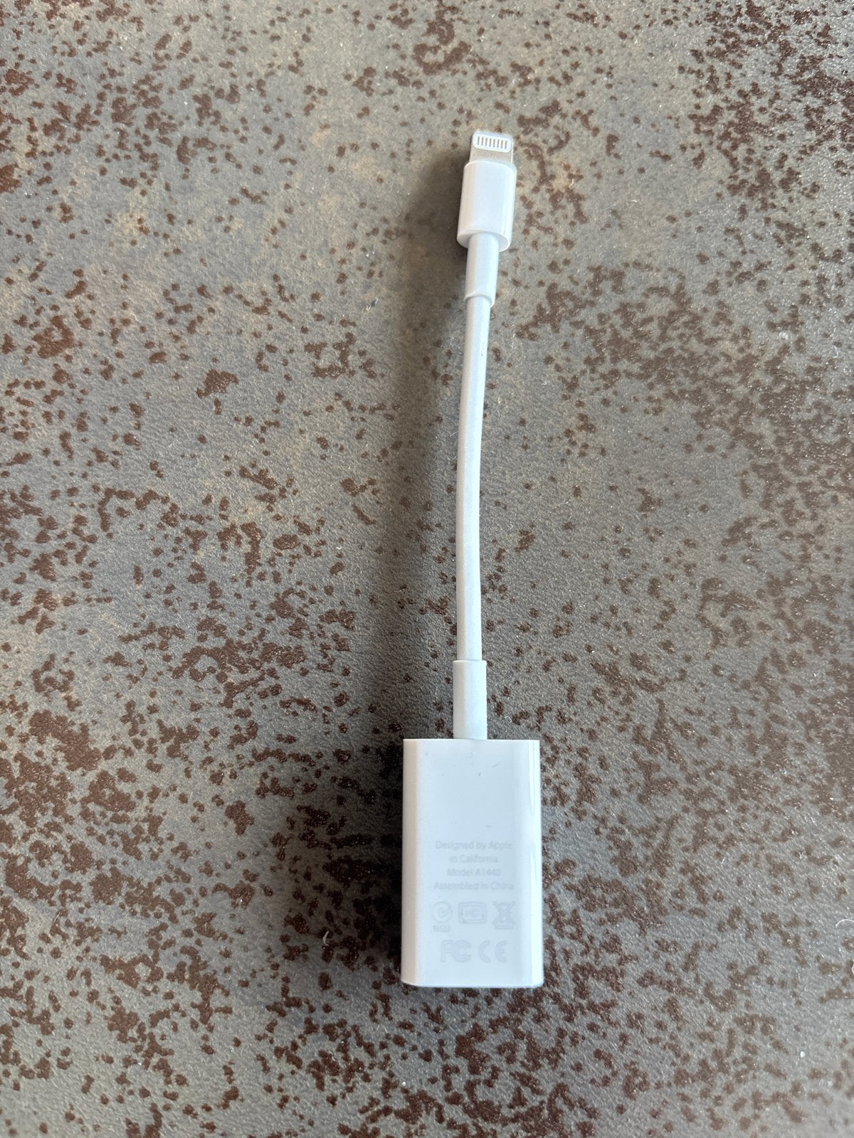 Apple Lightning naar USB 3 Camera Adapter, Ophalen of Verzenden, Gebruikt, Snoer of kabel