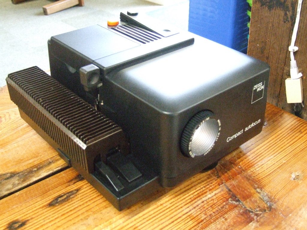 Zeis Ikon Diaprojector Perkeo Compact type 192, Ophalen of Verzenden, Zo goed als nieuw