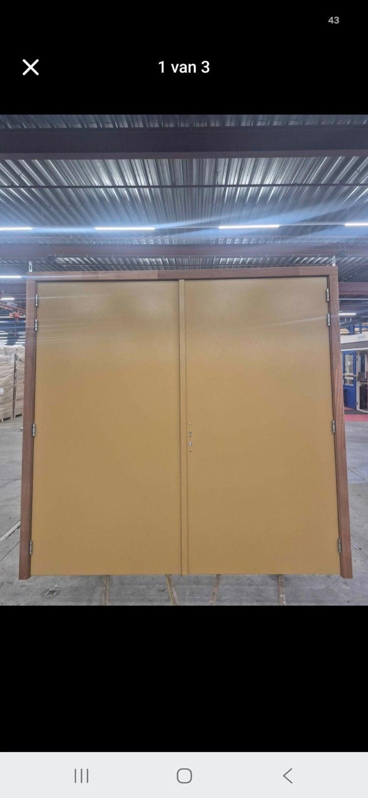 nieuwe kozijnen inclusief deuren., Deurkozijn, 225 cm of meer, Nieuw, Ophalen of Verzenden