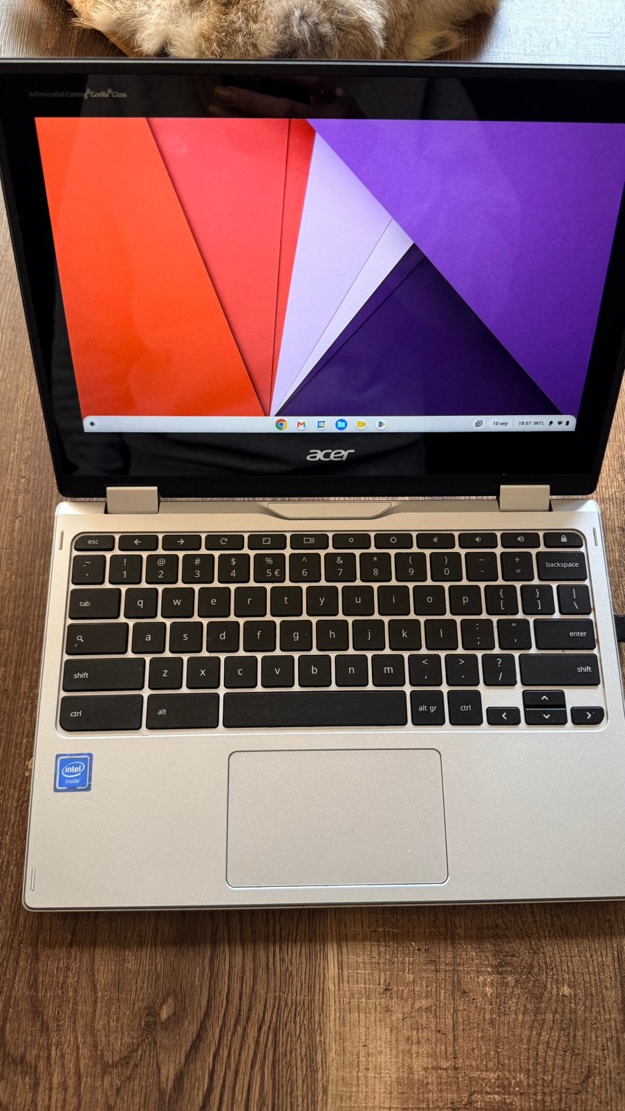 Acer chromebook spin 311 2 in een laptop tablet, 4 GB of minder, Touchscreen, Ophalen of Verzenden, Zo goed als nieuw